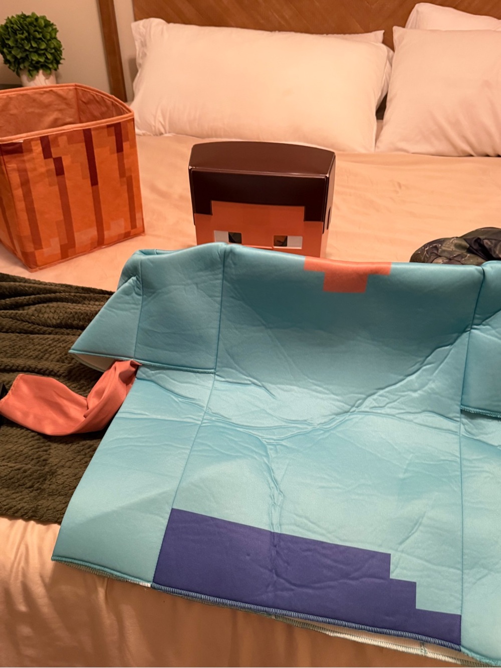 Kids Minecraft costume